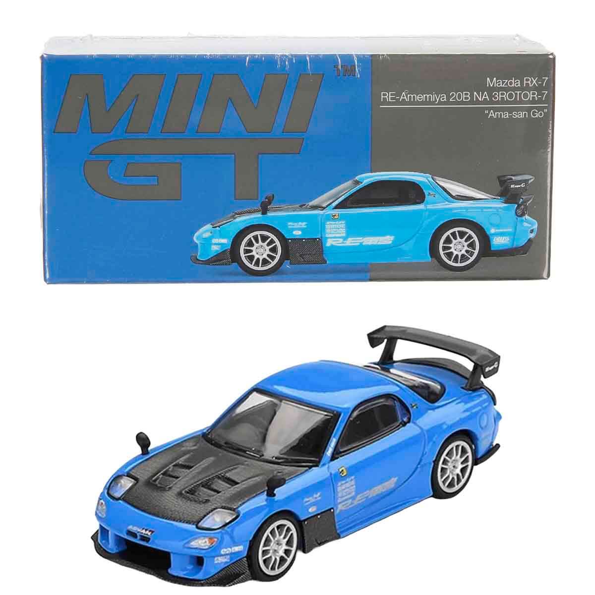 1:64 Mini GT Mazda RX-7 RE-Amemiya 20B NA 3ROTOR-7 “Ama-san Go