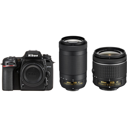 Dodd Camera - NIKON D7500 2 Lens Kit - DSLR Cameras & Lenses