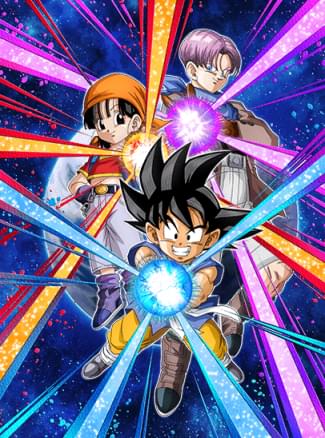 ドッカンバトル】『見知らぬ星での大激闘』孫悟空(GT)&パン(GT