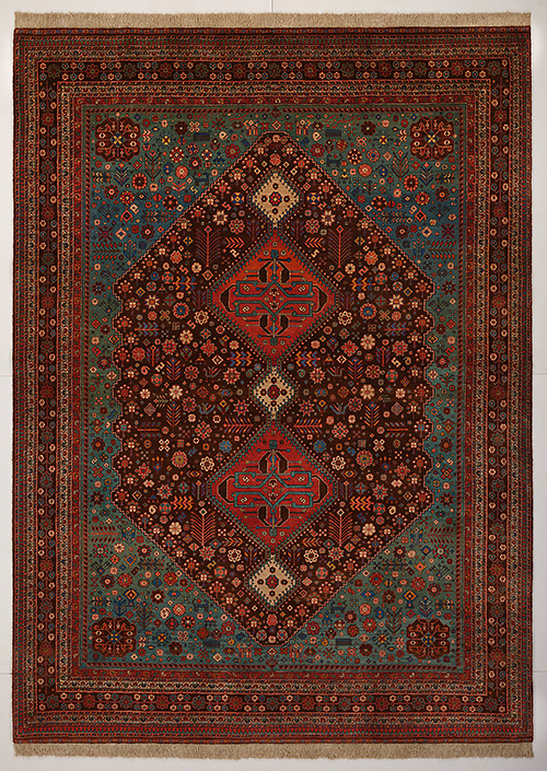 手紡ぎ・草木染ペルシャ絨毯展－ミーリー工房とソレマニエ・フィニィ