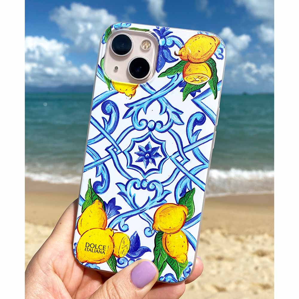 Lemon Lovers - 2 Piece Italian Lemon Design Phone Case Collection