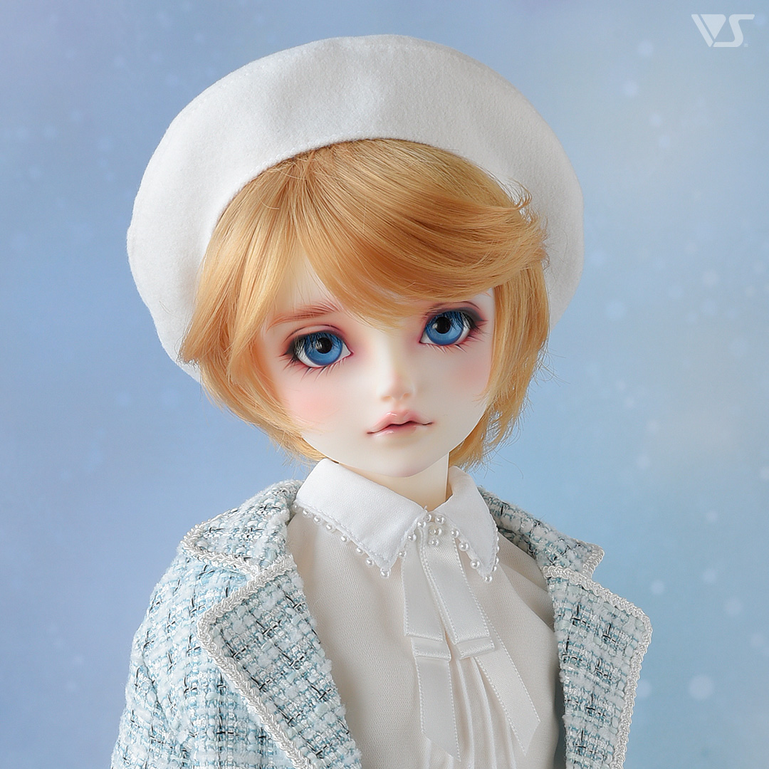 ぽんぽんベレー帽（クリーム） | ボークス公式 ドルフィーオンラインストア