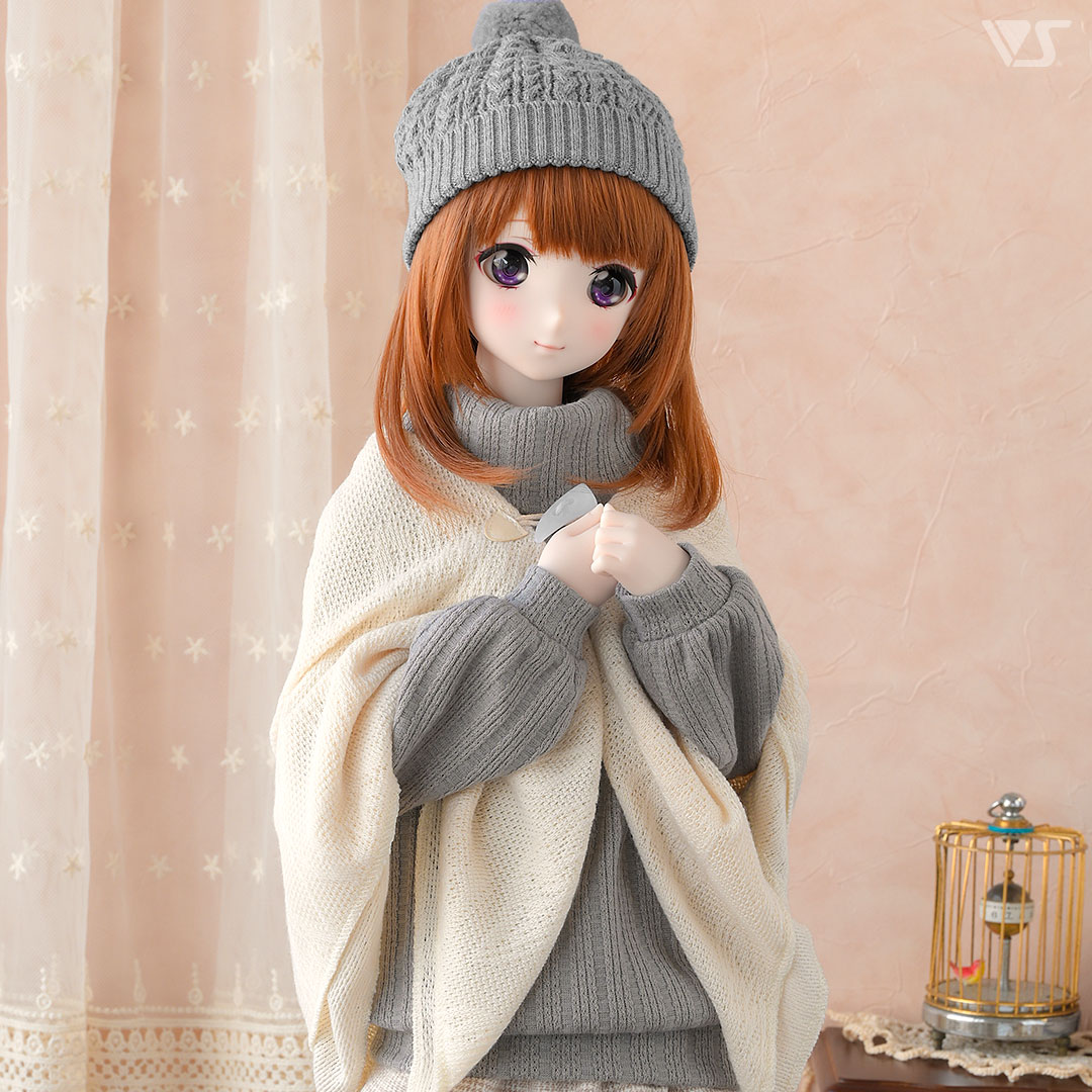 コットンニットショール（アイボリー） | ボークス公式 ドルフィー