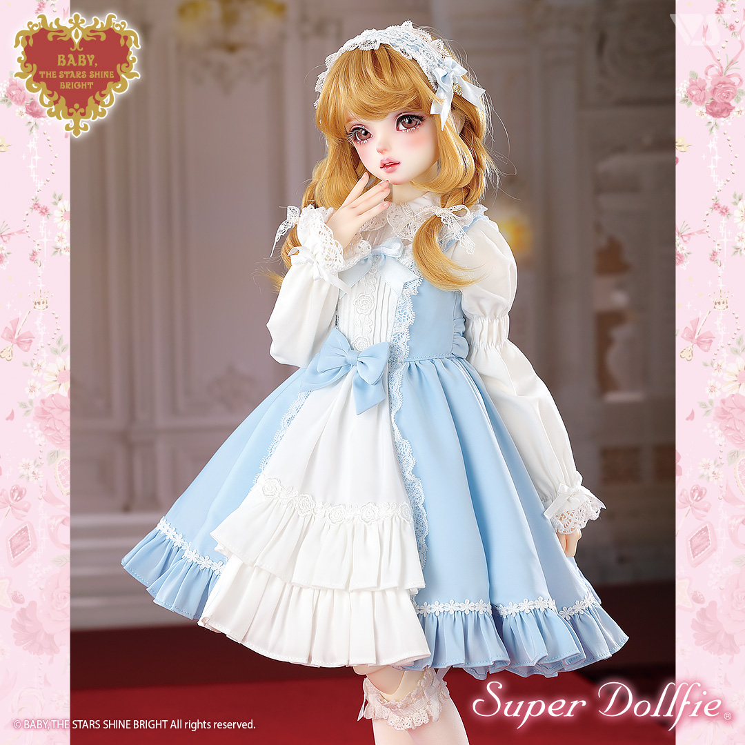 フローレンシア ジャンパースカート（サックス）コーデ」セット