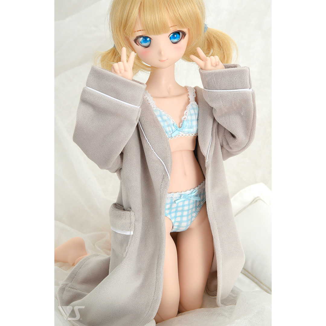 さんかくブラ＆ショーツセット・ミニ（ブルーチェック） | ボークス