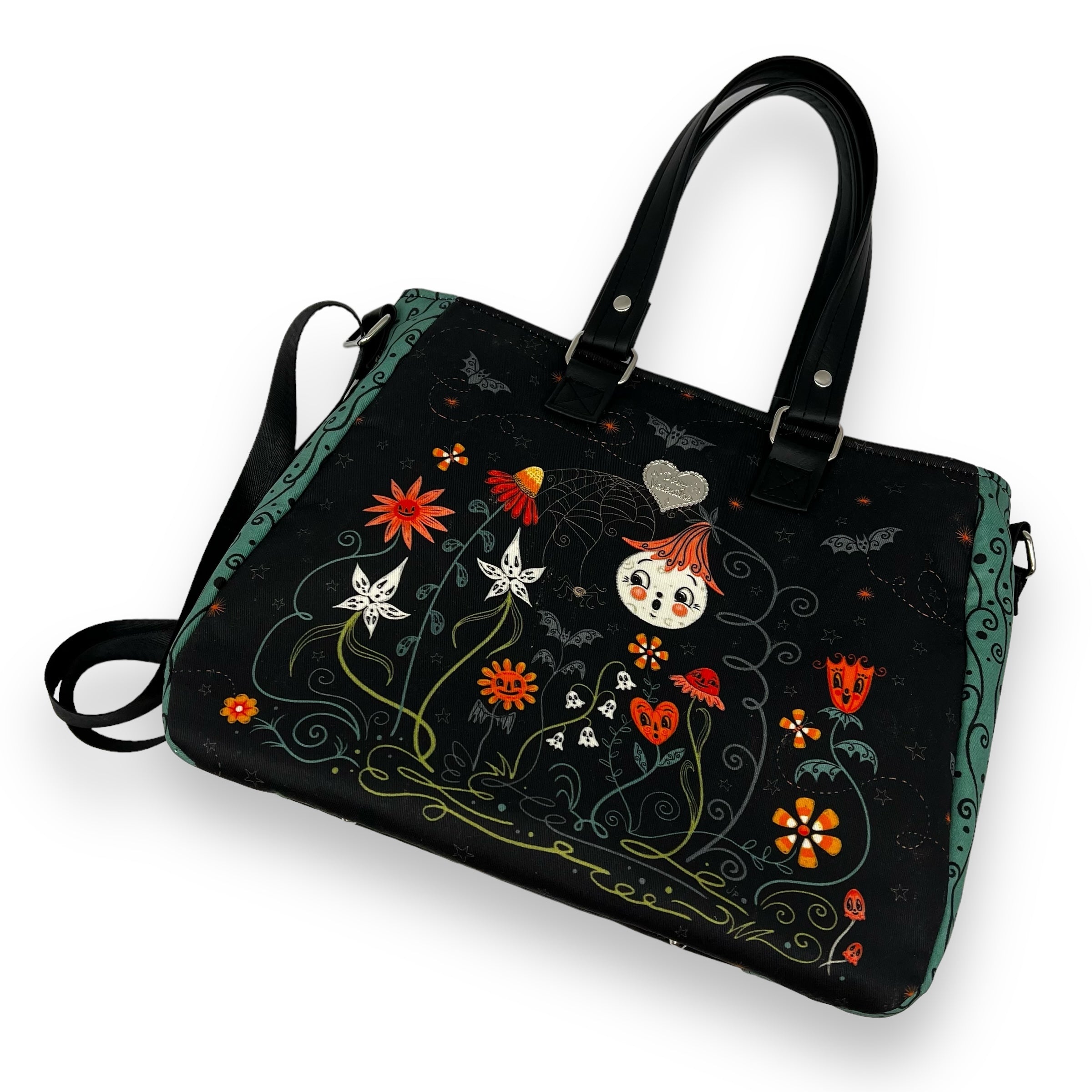 Spooky Luna Night Garden Evelyn Bag / Johanna Parker Collaboration