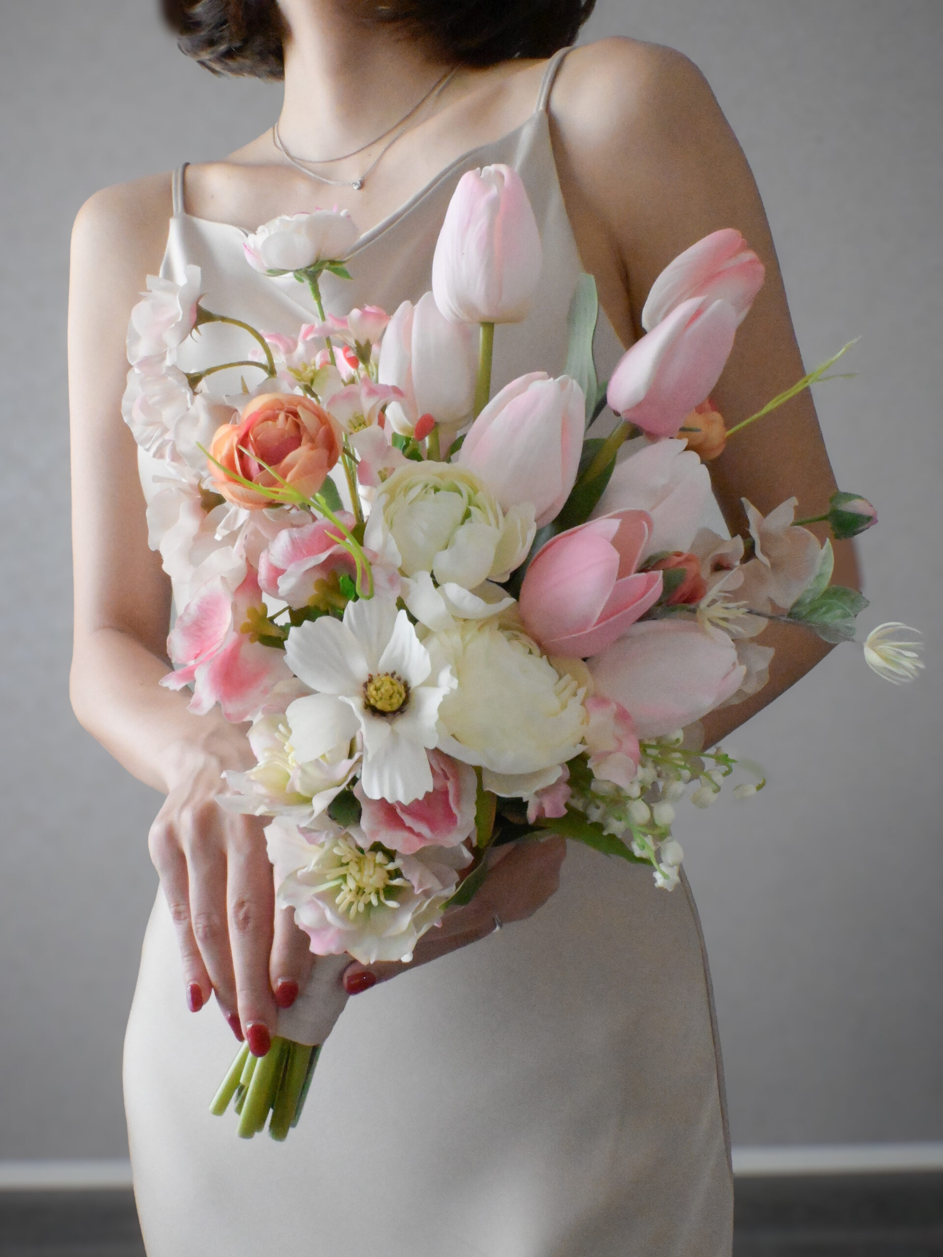 チューリップブーケ | 造花ブーケ - doille doillette