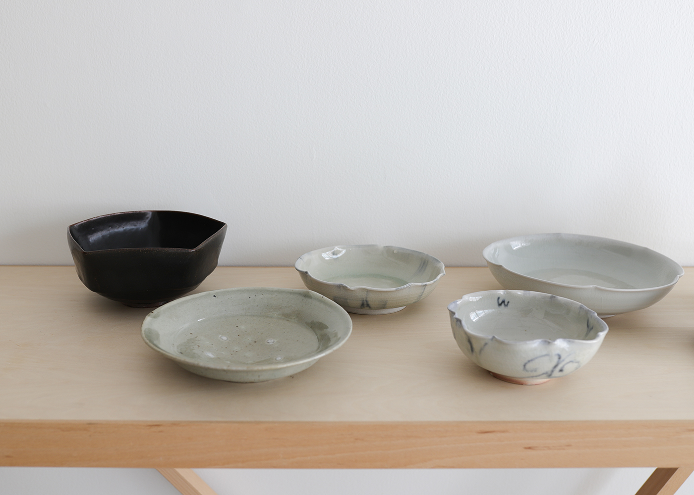 白磁輪花鉢 | doinel / ドワネル