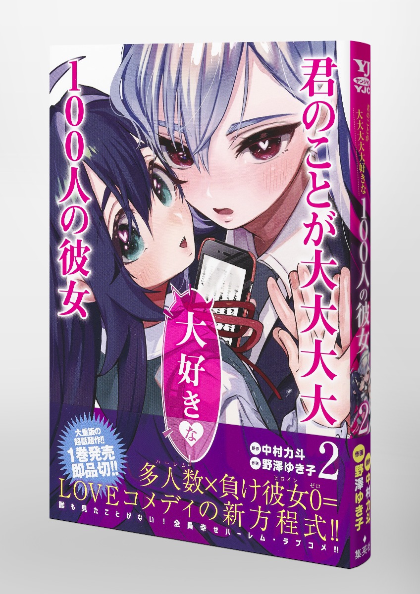 君のことが大大大大大好きな100人の彼女 2／野澤 ゆき子／中村 力斗