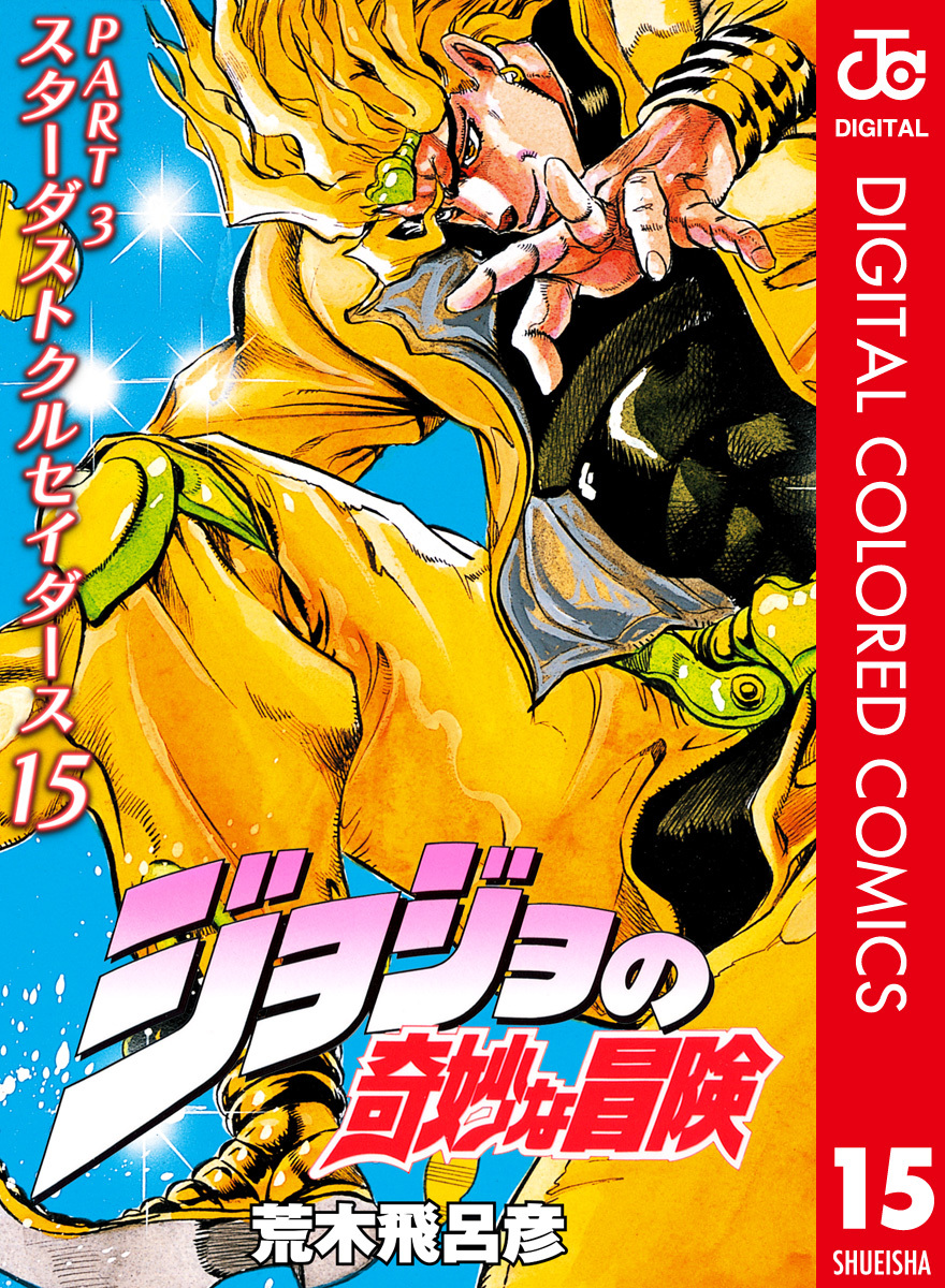 ジョジョの奇妙な冒険 第3部 スターダストクルセイダース カラー版 15