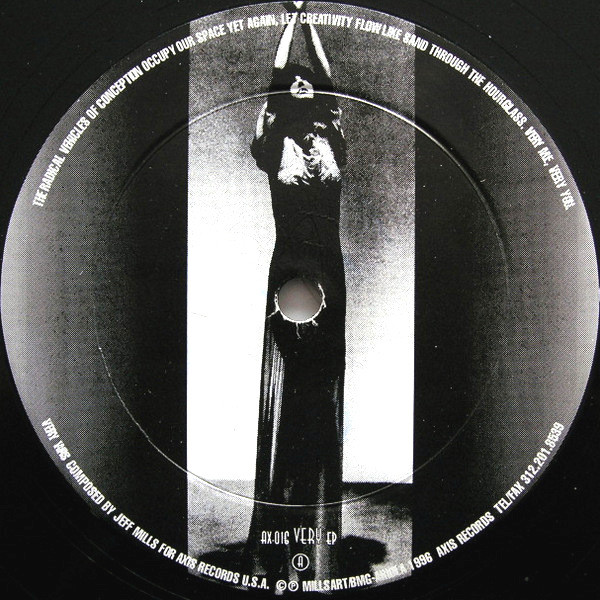 Jeff Mills ‎– Very EP (AX-016) – 道 程 Dotei Records