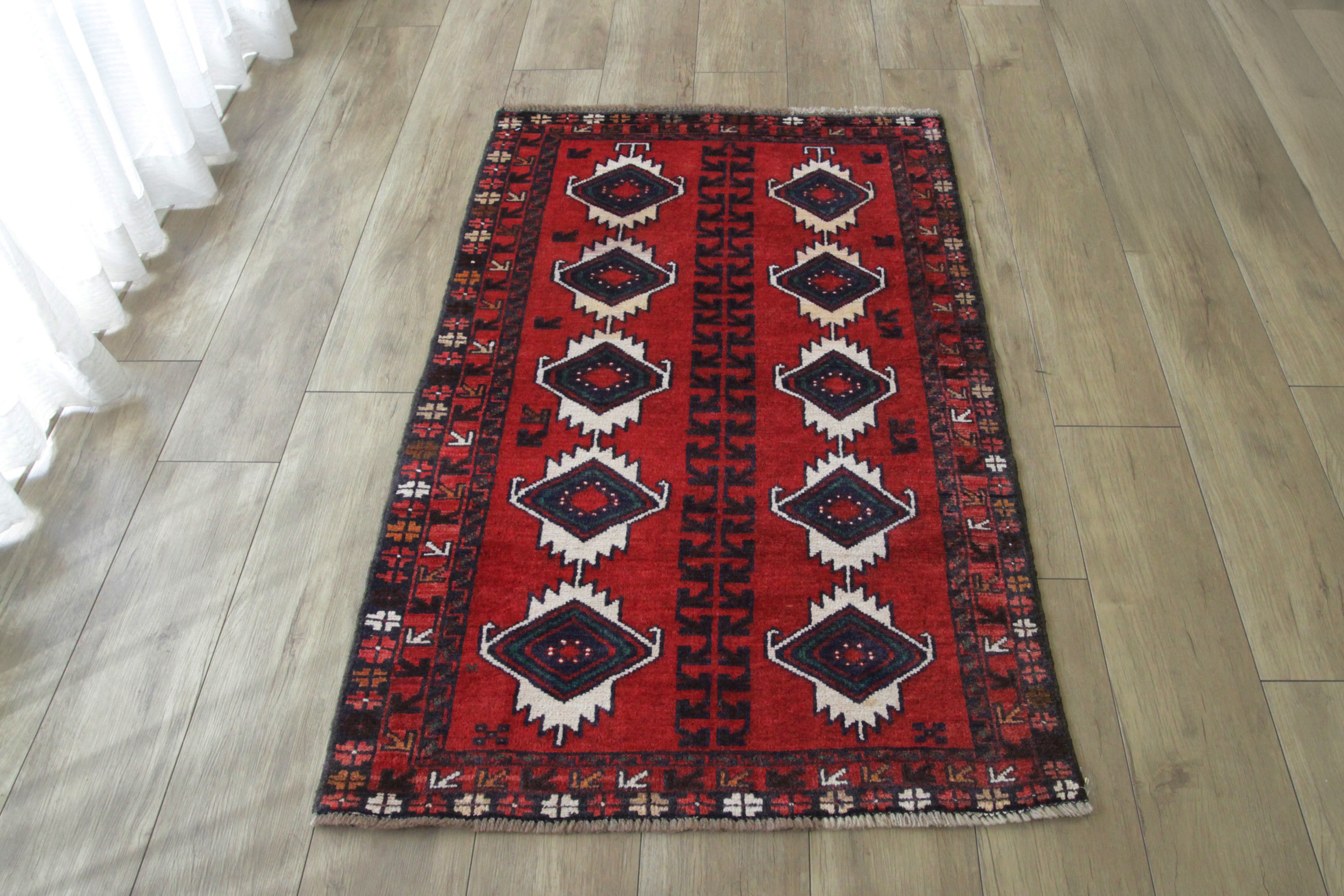 バルーチ トライバルラグ ＃TR-A2031 133×85cm | ラグマット・玄関