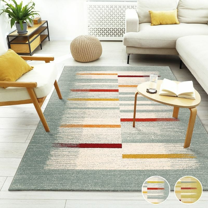 幾何学模様のラグ｜ダブルデイ｜カーペット・じゅうたん｜おしゃれ