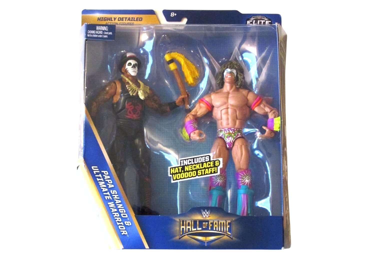 Mattel WWE Papa Shango and Ultimate Warrior Hall of Fame Elite
