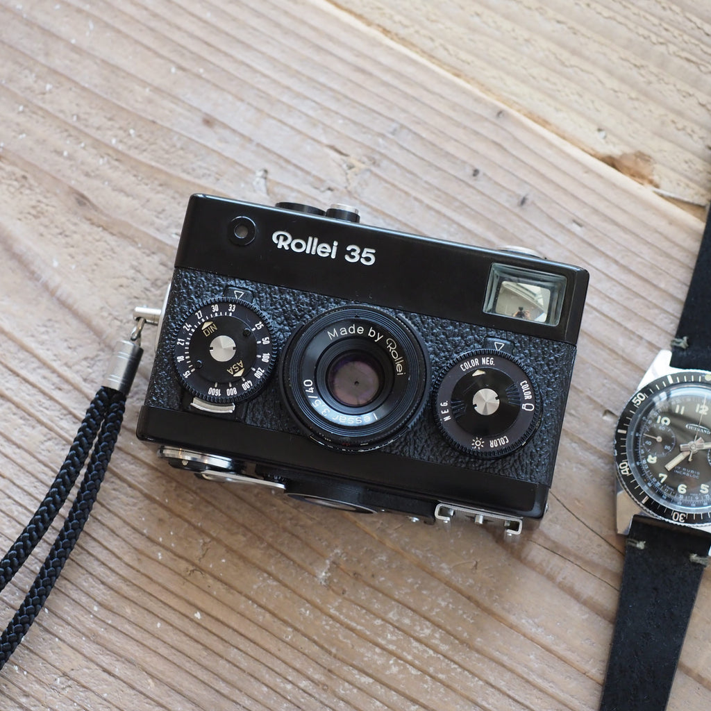 Rollei 35 ローライ35 ブラック (Tessar 40mm f/3.5) – Doppietta-Tokyo