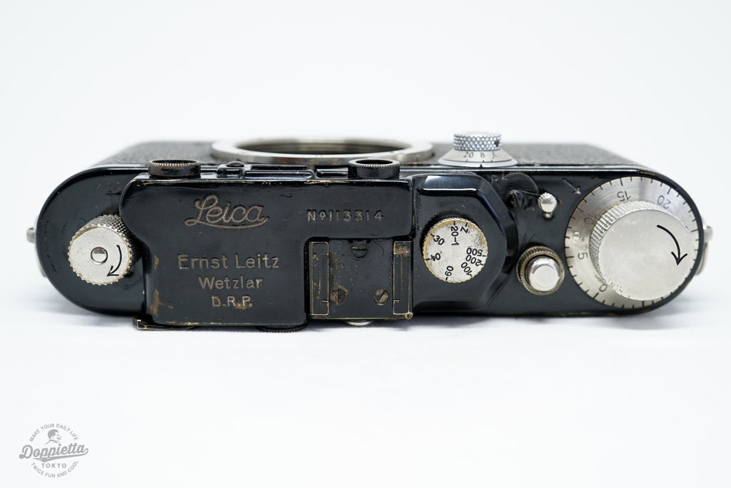Leica III (DIII) ブラックペイント【整備済み】 – Doppietta-Tokyo