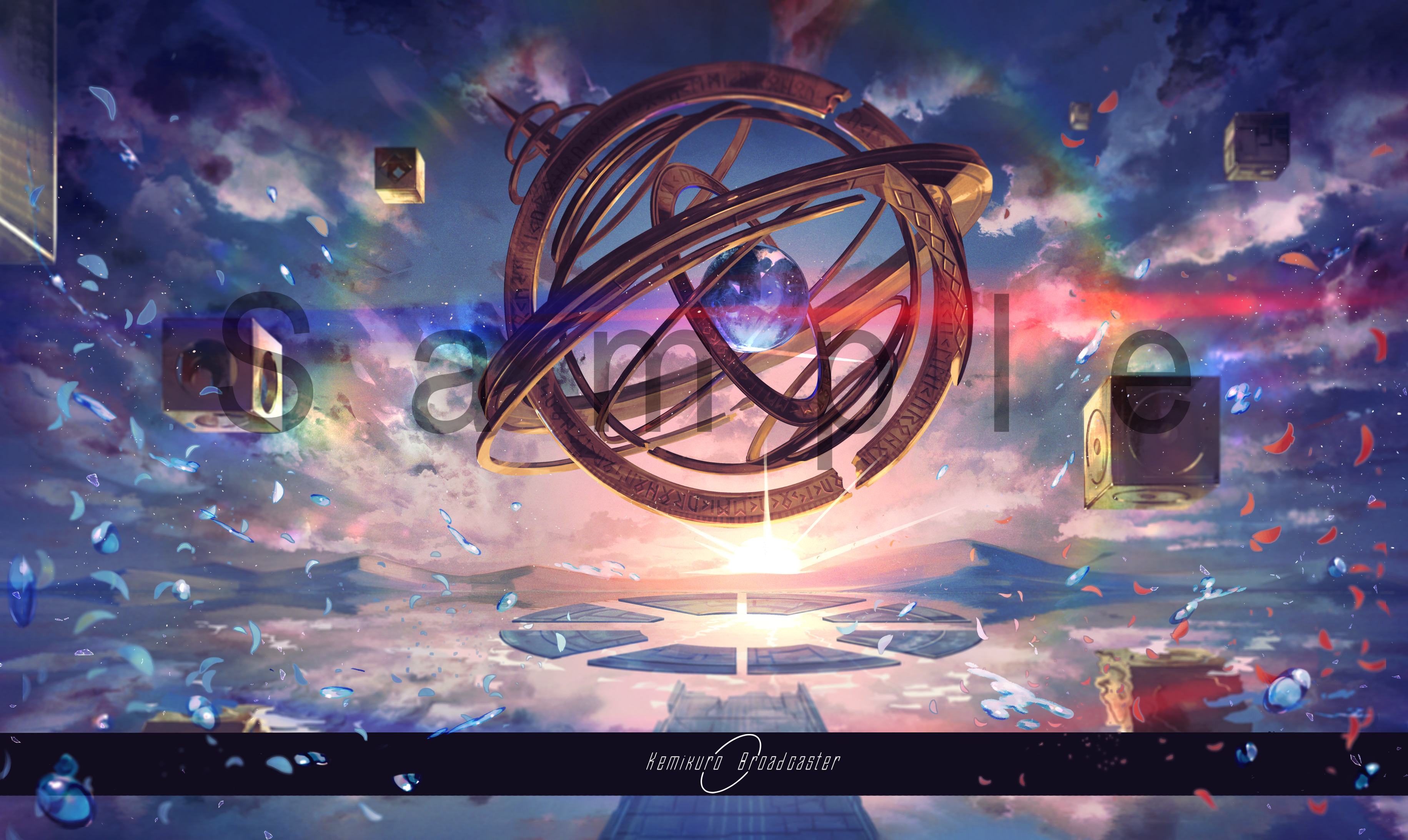 けみくろ放送局オリジナルプレイマット | オリジナルスリーブ