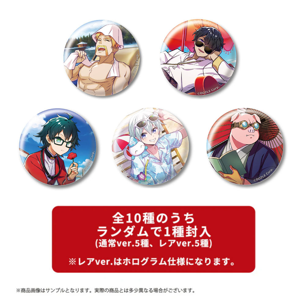 世界旅行 ランダム缶バッジ – ドズル社ストア