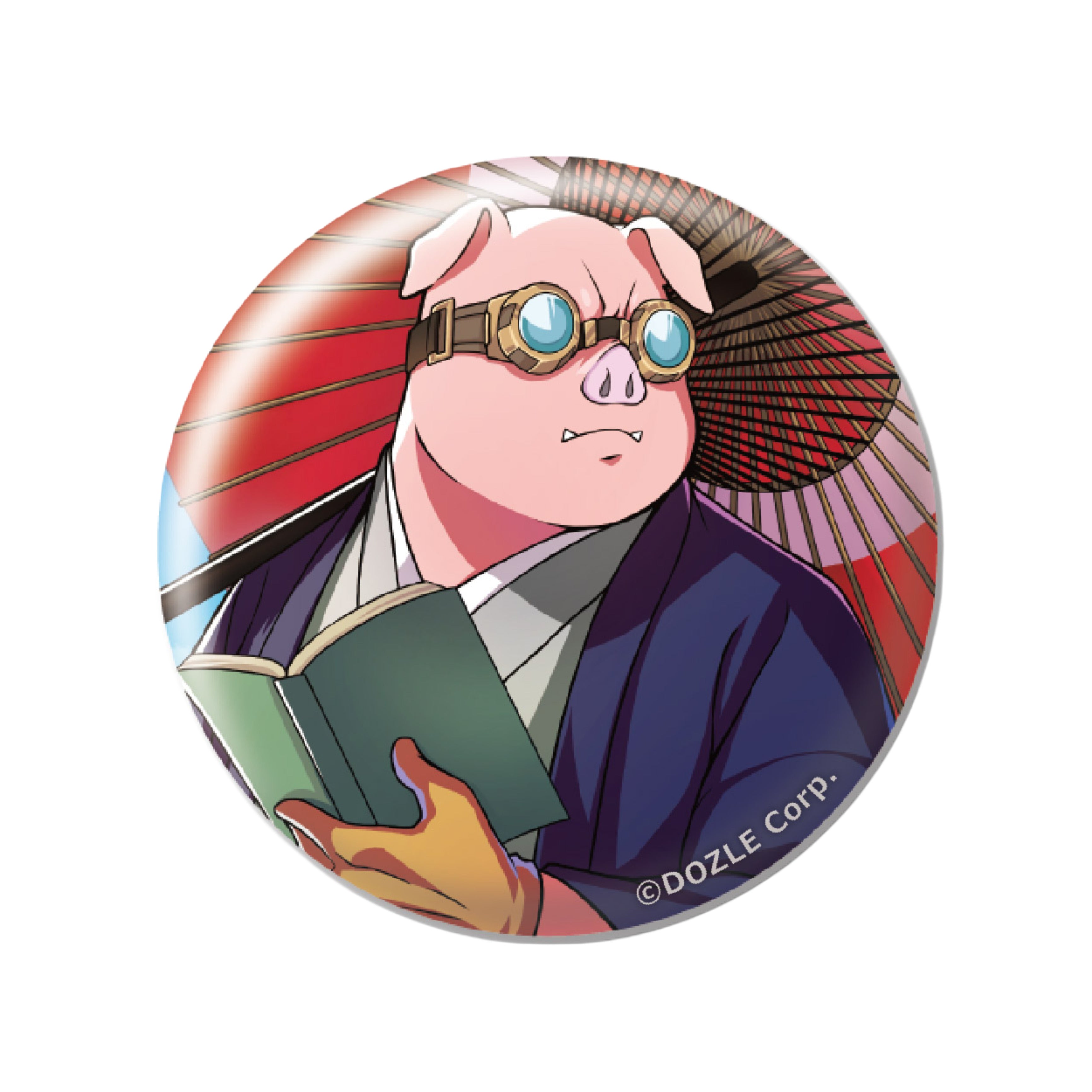 世界旅行 ランダム缶バッジ – ドズル社ストア