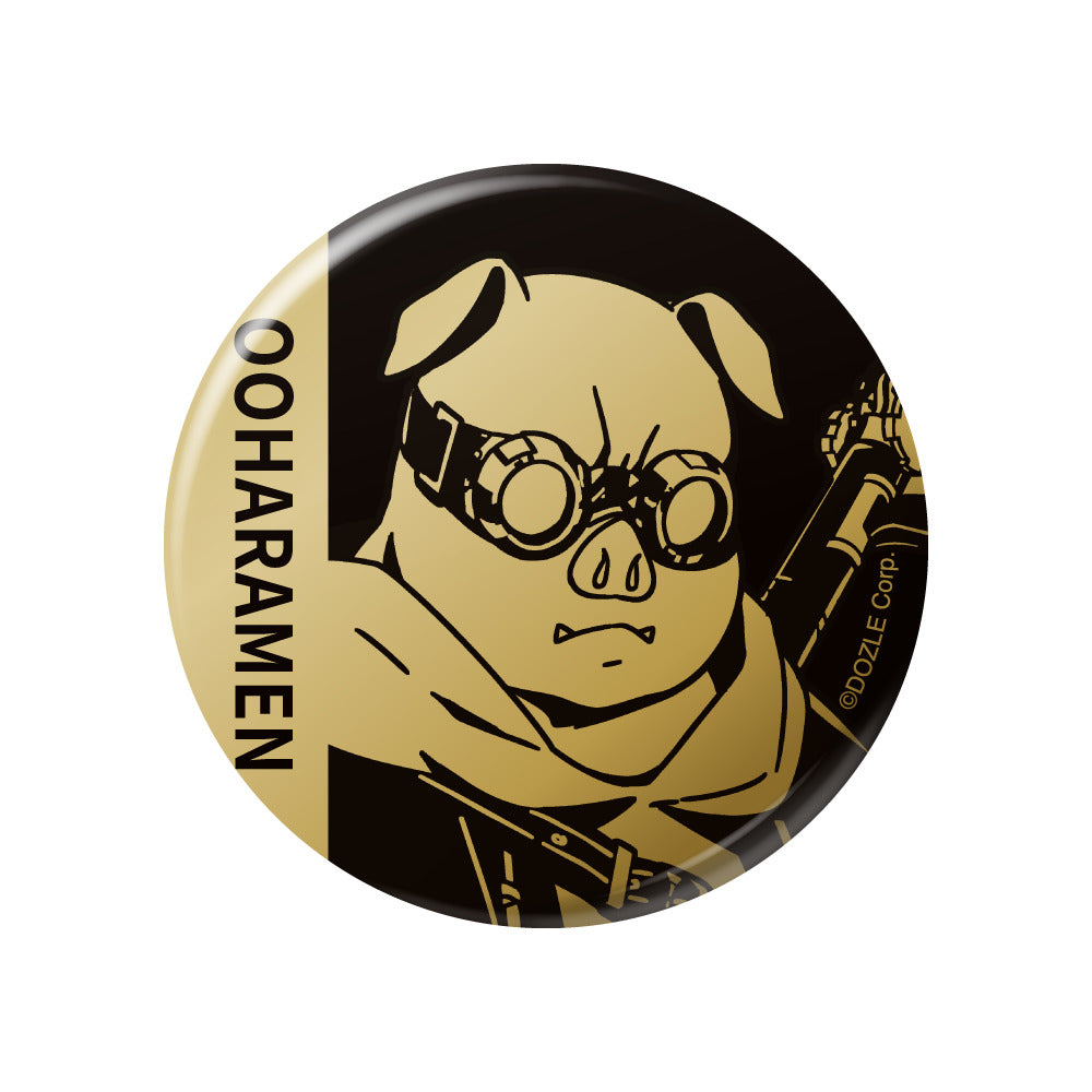 モノクロ ランダムメタル缶バッジ – ドズル社ストア