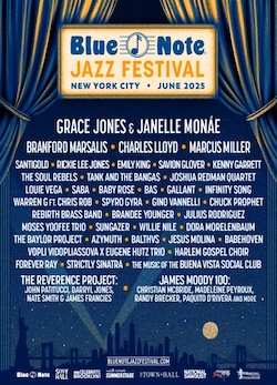 Blue Note Jazz Festival New York Posts 2025 Lineup