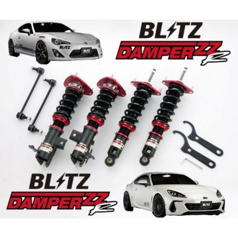 Blitz Damper ZZ-R Coilover Suspension For Toyota 86 GR86 / Brz ZC6