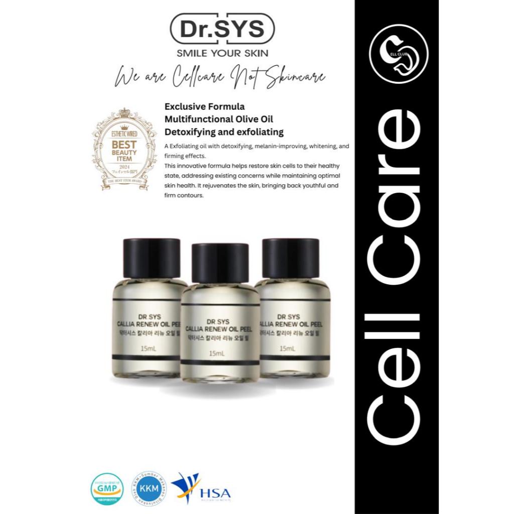 READY NEW STOCK] DR.SYS CALLIA RENEW OIL PEEL | Shopee Malaysia