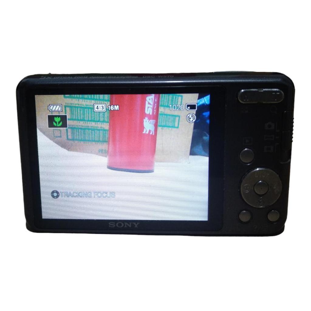 Câmera Digital Sony Cyber-Shot DSC-W570 16.1MP 5x com bateria+