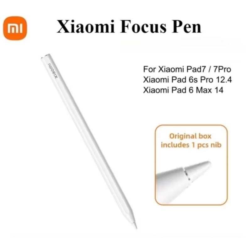 Caneta Xiaomi Focus Pen Mi Pad 7, 7 Pro, 6s Pro Nova original C