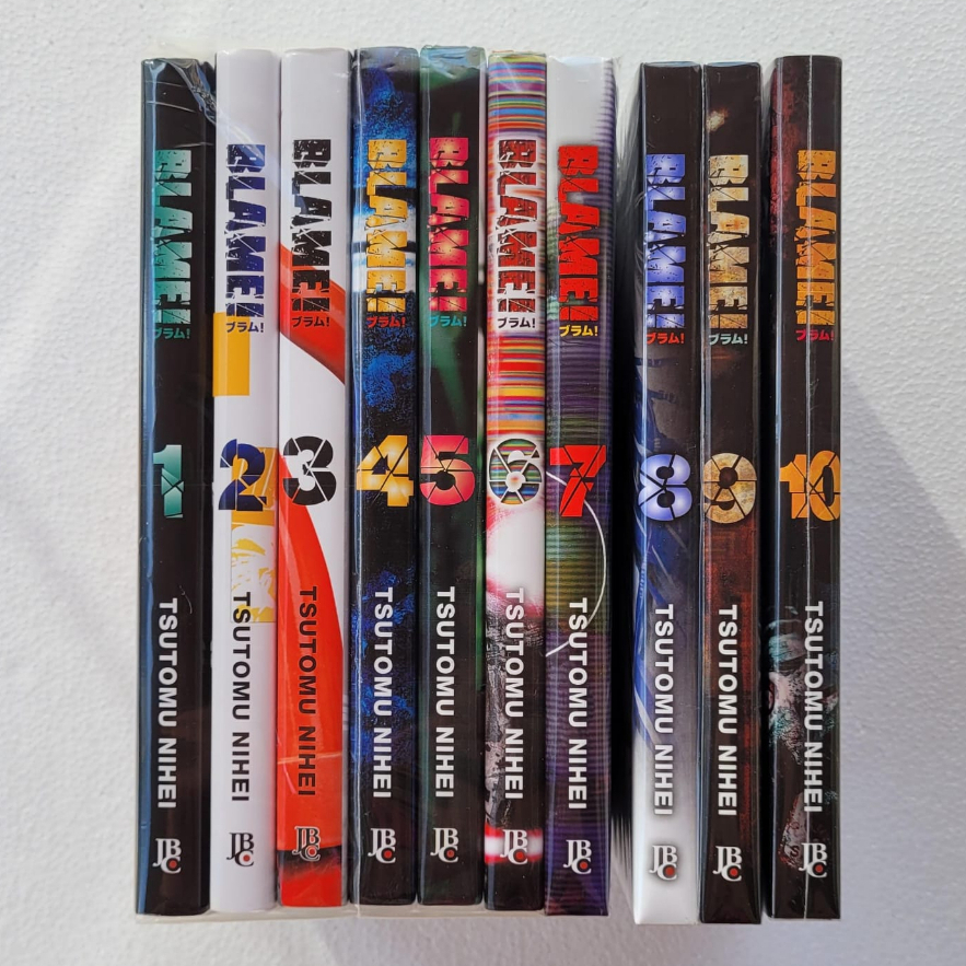 Blame 1 ao 10 - Coleção Mangá Completo | Shopee Brasil