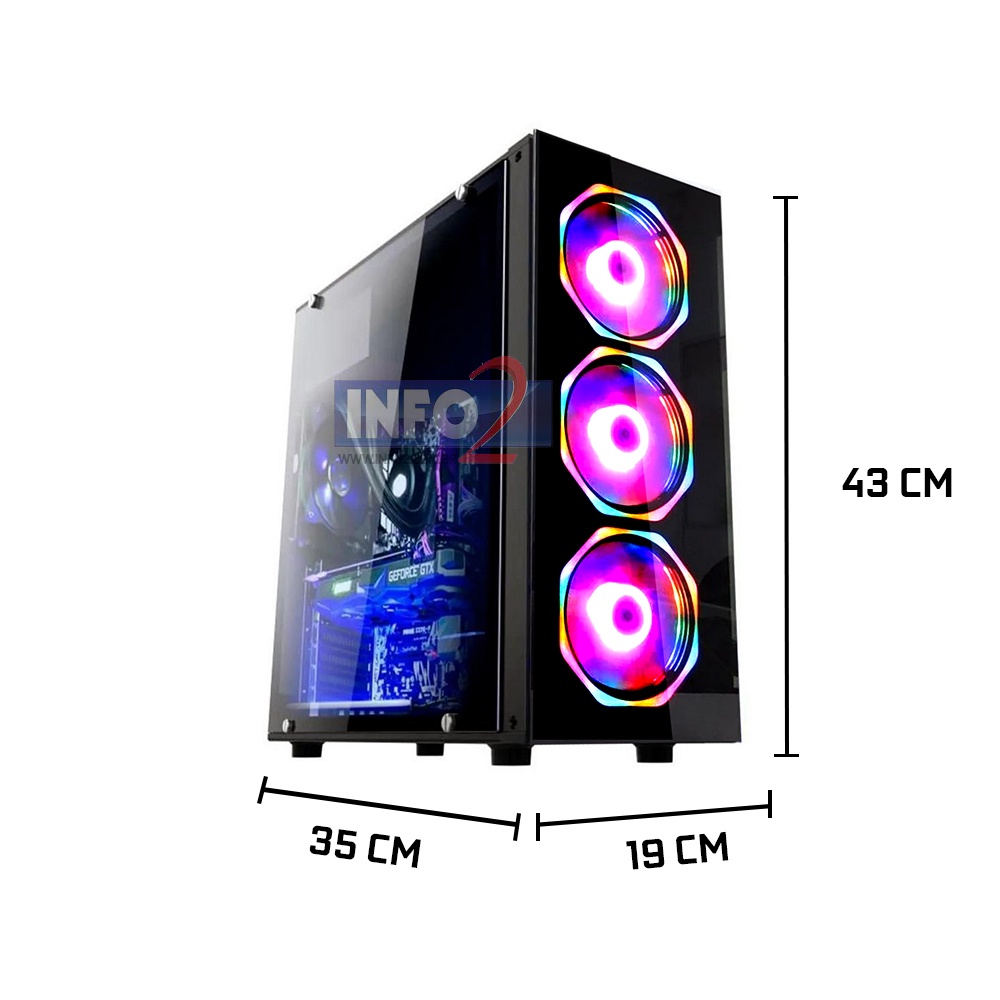 PC Gamer Fácil Intel Core i5 9400f (Nona Geração) 8GB DDR4 3000MHz