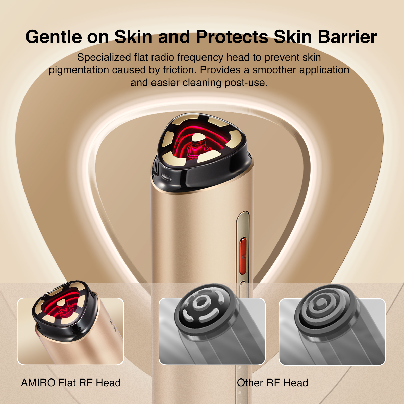 AMIRO R3 Turbo Facial RF Skin Tightening Device Microcurrent