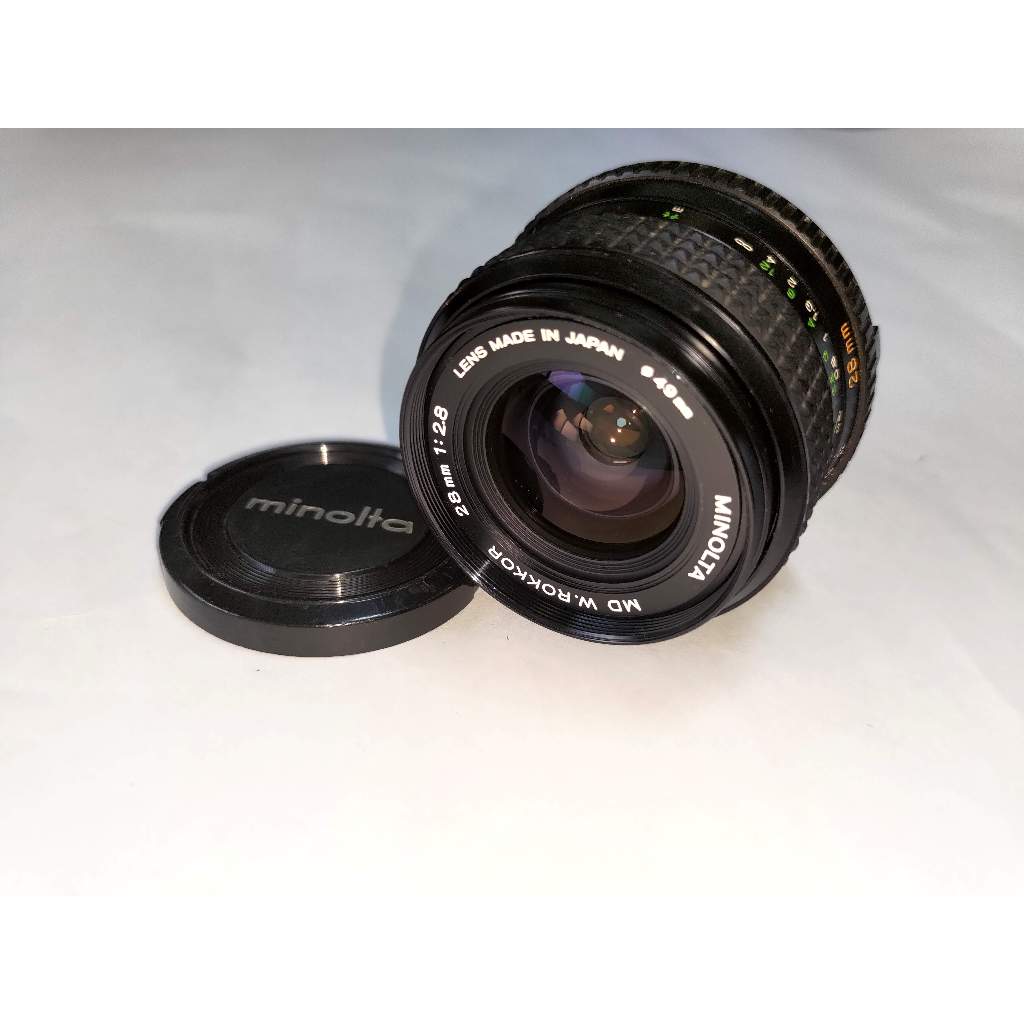 MINOLTA MD W.ROKKOR 28mm F2.8廣角定焦鏡頭(MD口) | 蝦皮購物