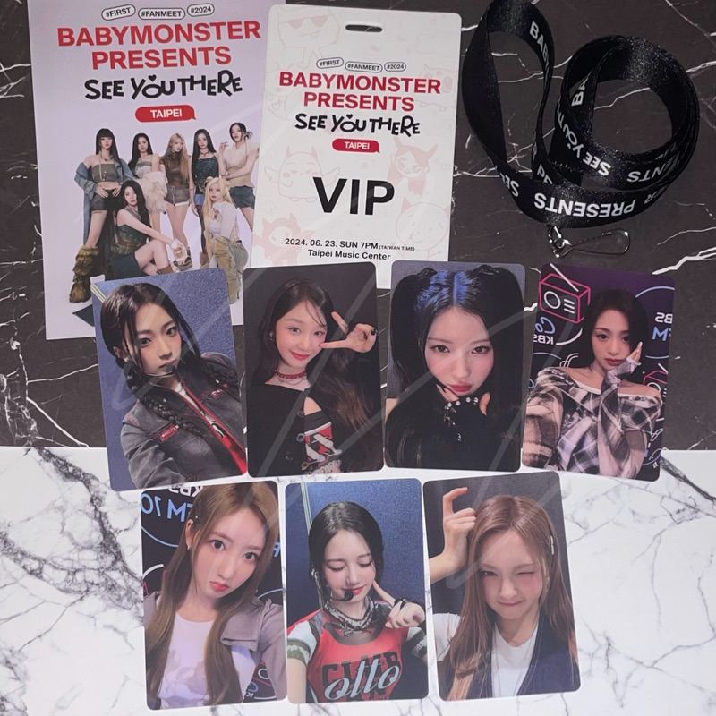 BABYMONSTER ルカ 台湾 台北 ペンミ VIP 入場者限定 BABYMONSTER ルカ