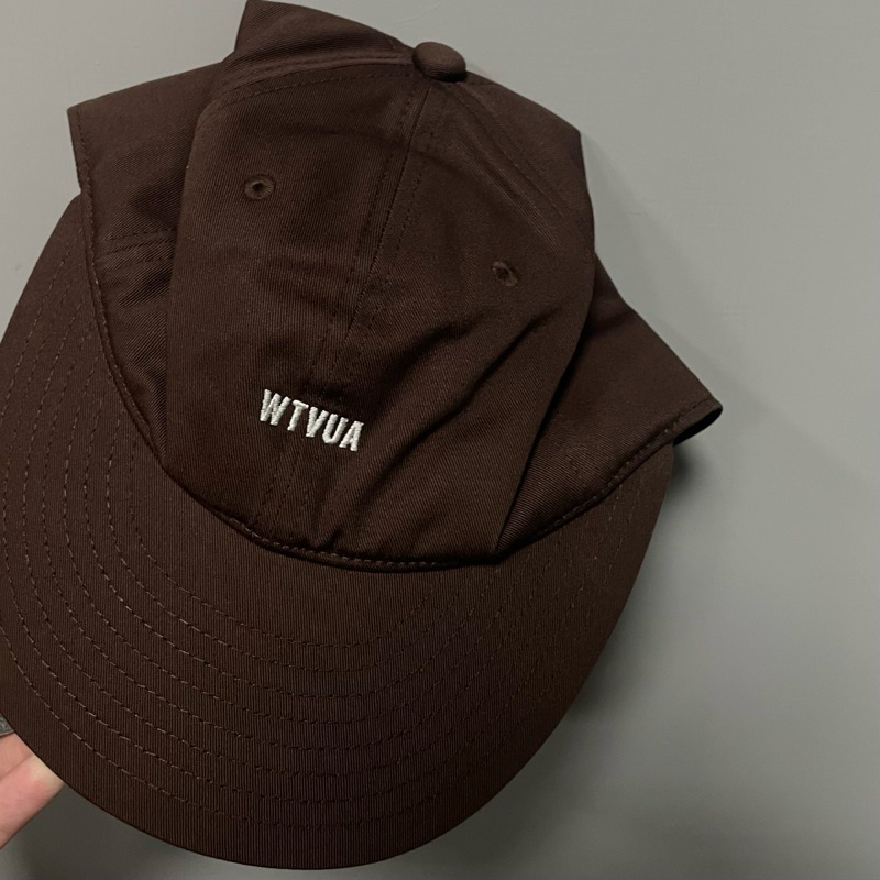 WTAPS T-6M 01 CAP CTPL TWILL WTVUA 刺繡小字六分割帽子帽黑酒紅綠楠