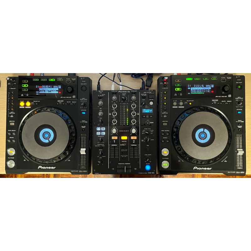 1*0様 CDJ-850×2台とDJM-700のセット