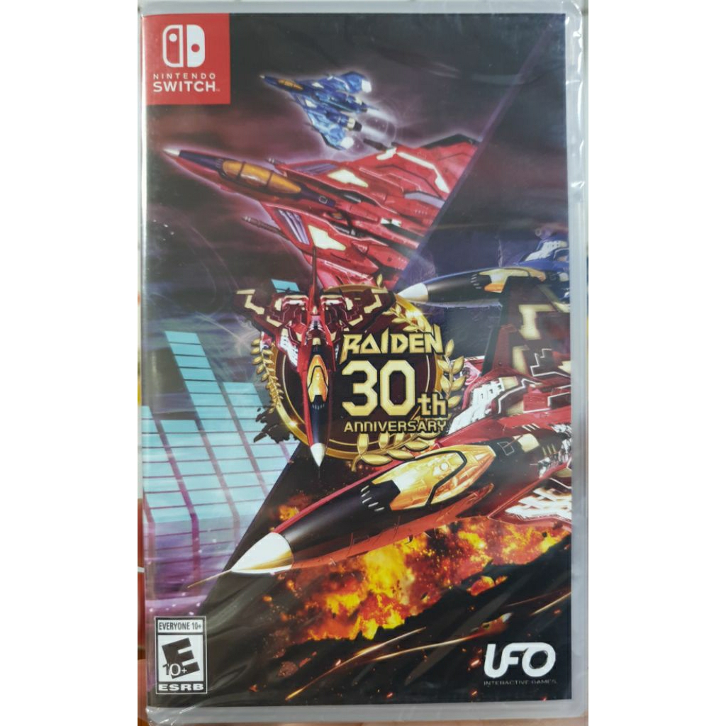 全新現貨】NS Switch遊戲雷電IV 米卡多混音版+雷電V 導演剪輯版合輯