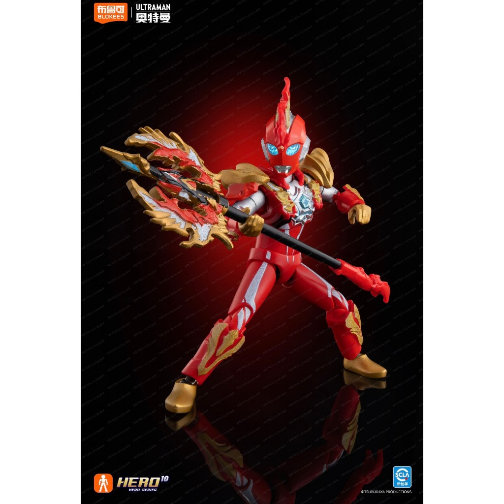 布魯可奧特曼積木公仔玩具超人力霸王群星版S 1 第一彈光之力再臨| 蝦皮購物