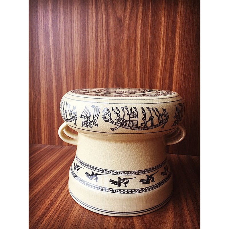 TRỐNG ĐỒNG - GỐM CHU ĐẬU (Giá gốc 390k) | Shopee Việt Nam