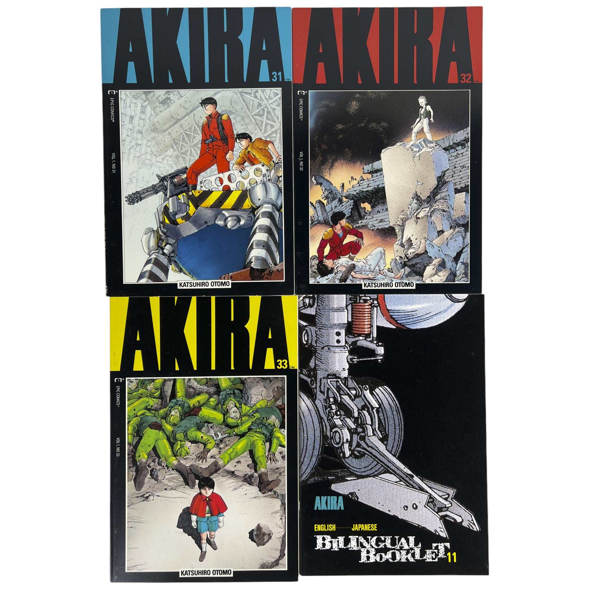 AKIRA English-language Adaptation, Japanese Issue | Katsuhiro