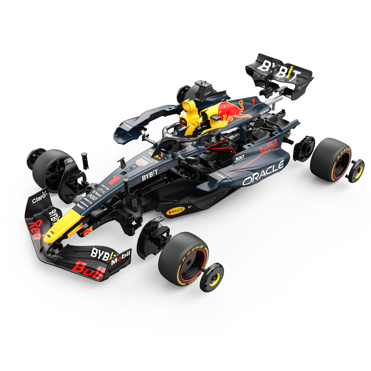 1/16 プラモデルキットR/C レッドブル F1 RB19 – 名城・伝統美