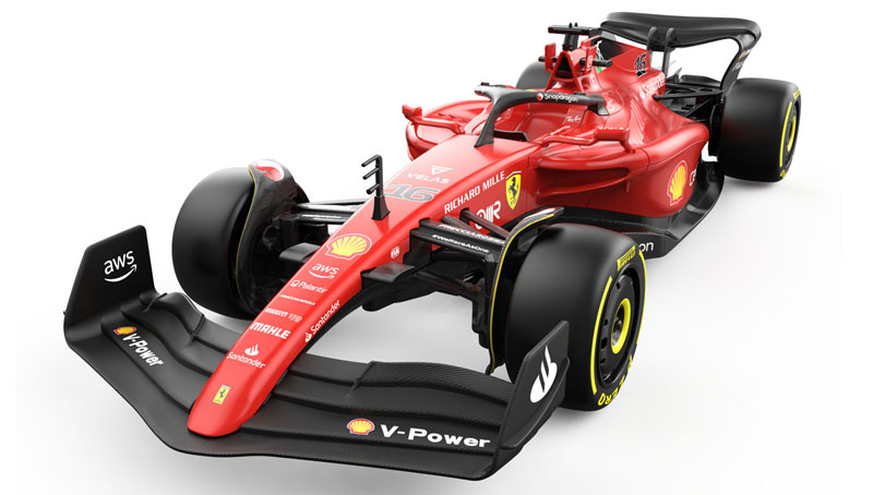 1/18 フェラーリ F1 75 – 名城・伝統美 プラモデル | 童友社公式