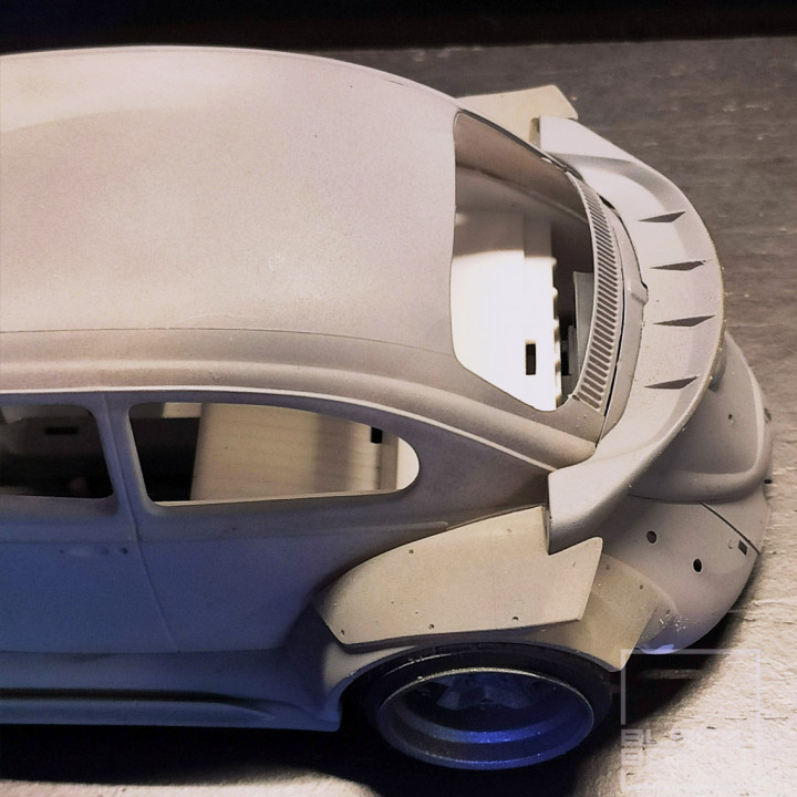 TAMIYA VOLKSWAGEN NEW BEETLE ボディパーツセット TAMIYA VOLKSWAGEN
