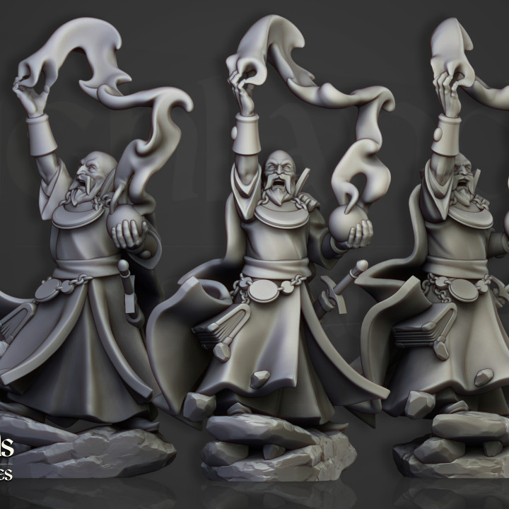 3D Printable Houses of Magic - Wizards of the Empire of Sun by