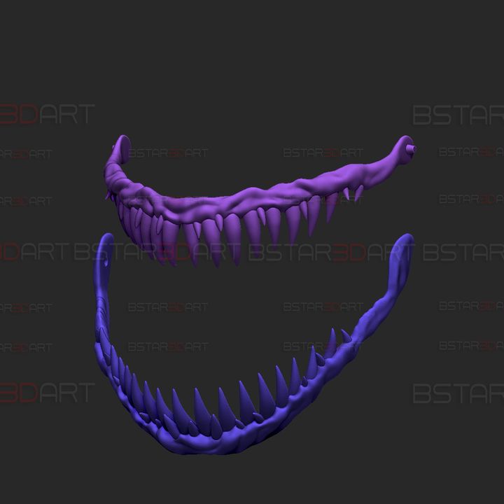 下载 Monster Teeth - Jaw Moveable - Halloween cosplay 通过