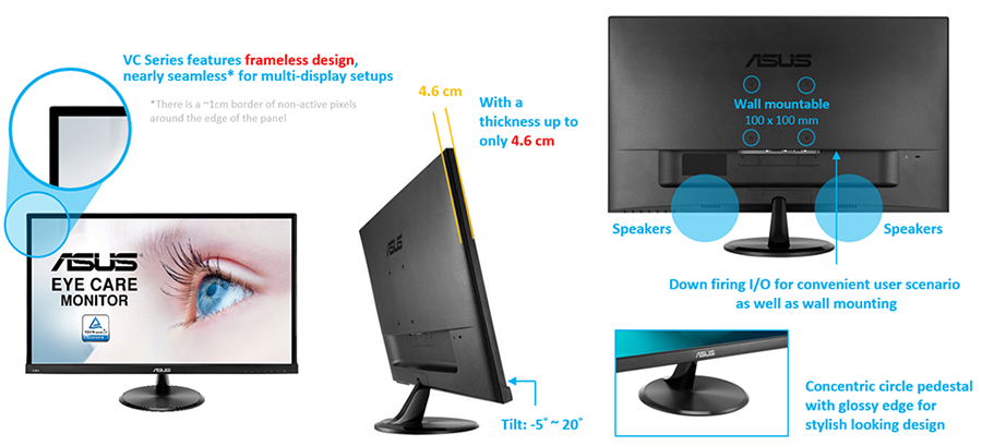 VC279H｜Monitors｜ASUS Australia