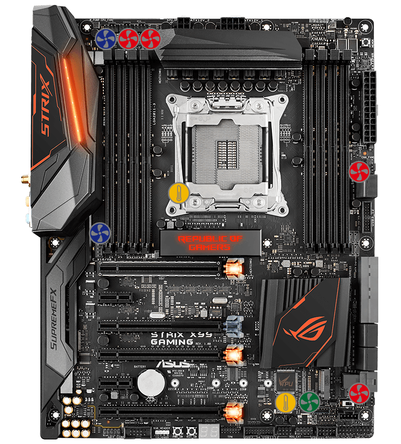 ROG STRIX X99 GAMING | Motherboards | ROG Serbia
