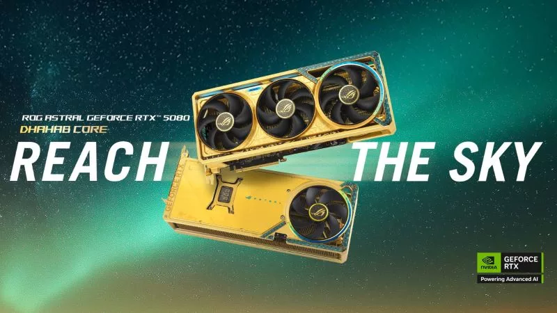 Fire and ice meet in the ROG Strix GeForce RTX 2080 Ti White Edition