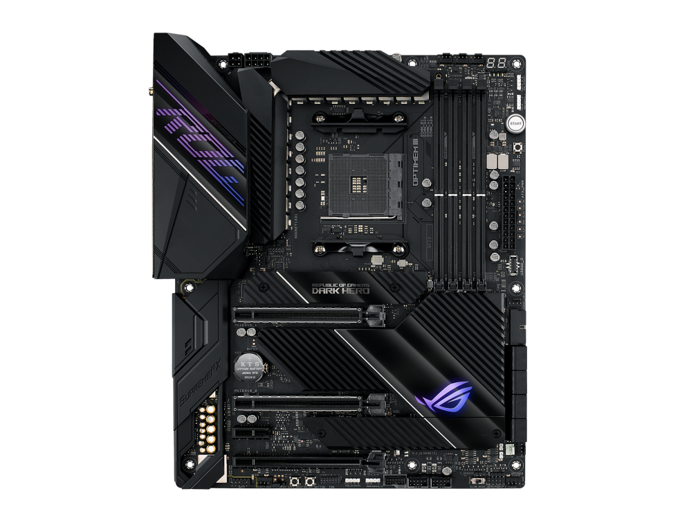 ROG Crosshair VIII Dark Hero | ROG Crosshair | Gaming マザーボード
