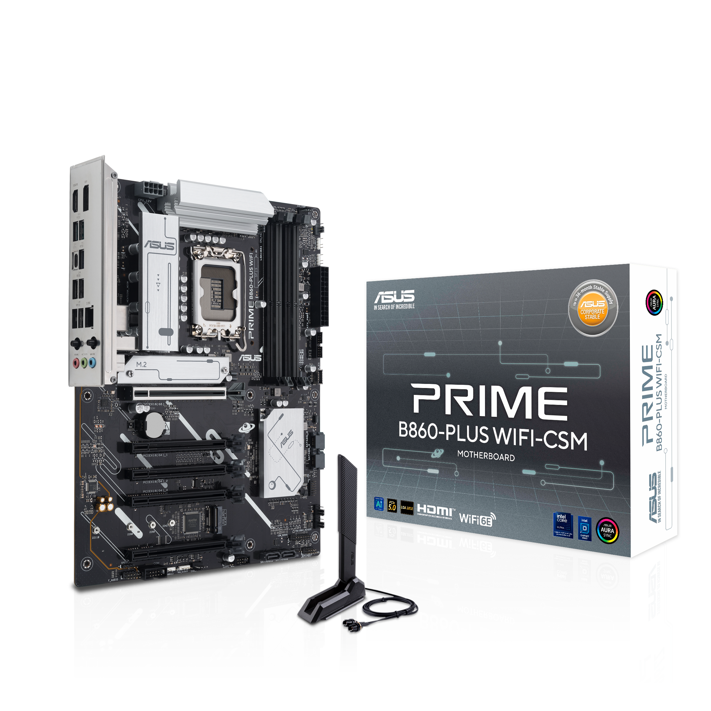 PRIME B860-PLUS WIFI-CSM｜Motherboards｜ASUS USA
